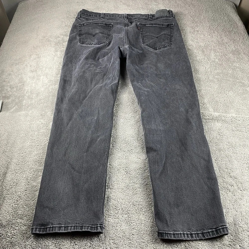 Levis Athletic Taper Jeans Mens‎ 38x29 Gray High Rise
